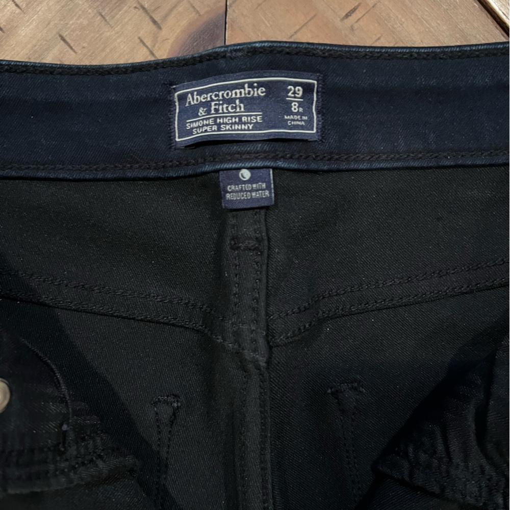 Abercrombie Simone high rise super skinny jean